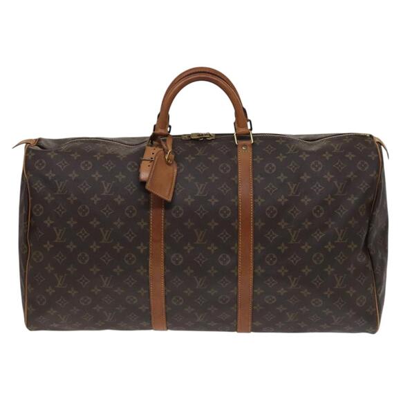 LOUIS VUITTON Monogram Keepall 60 Boston Bag M41422 - Picture 13 of 16